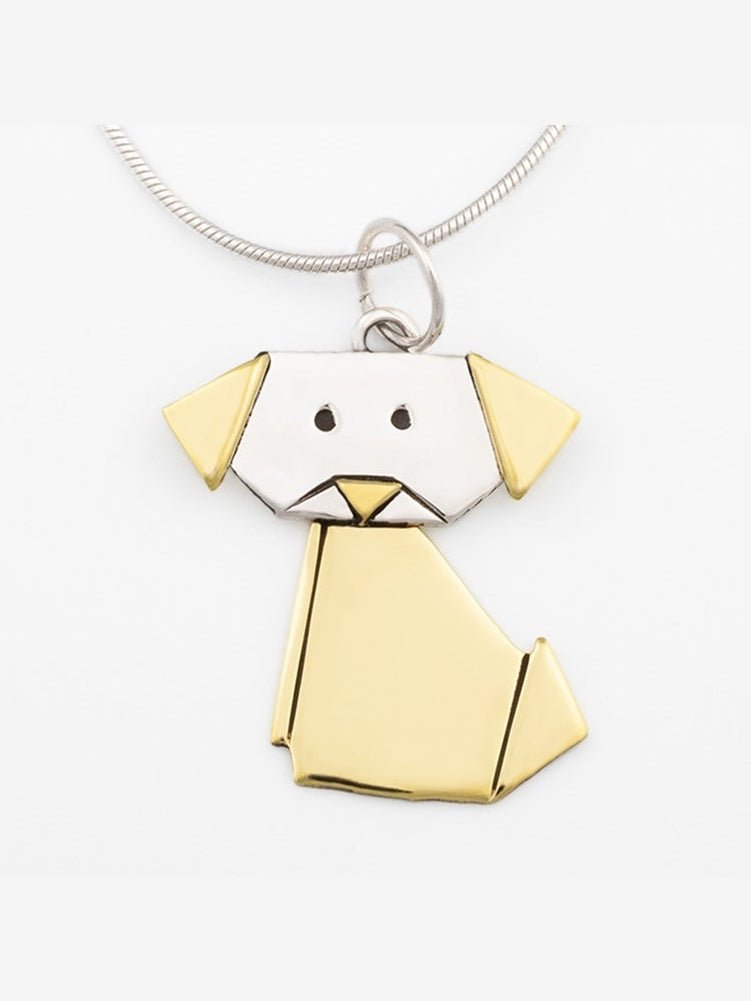 Origami Pet Necklace - Courbe et Compagnie