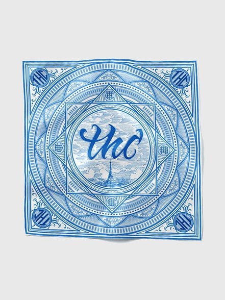 Paris Silk Twill Scarf - Courbe et Compagnie