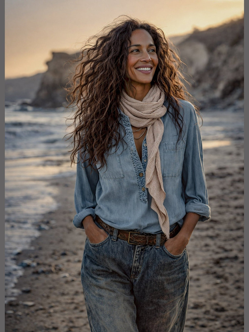 Pearl DNA Scarf - Courbe et Compagnie