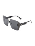 Phoenixy - Square Oversize Half Frame Fashion Women Sunglasses - Courbe et Compagnie