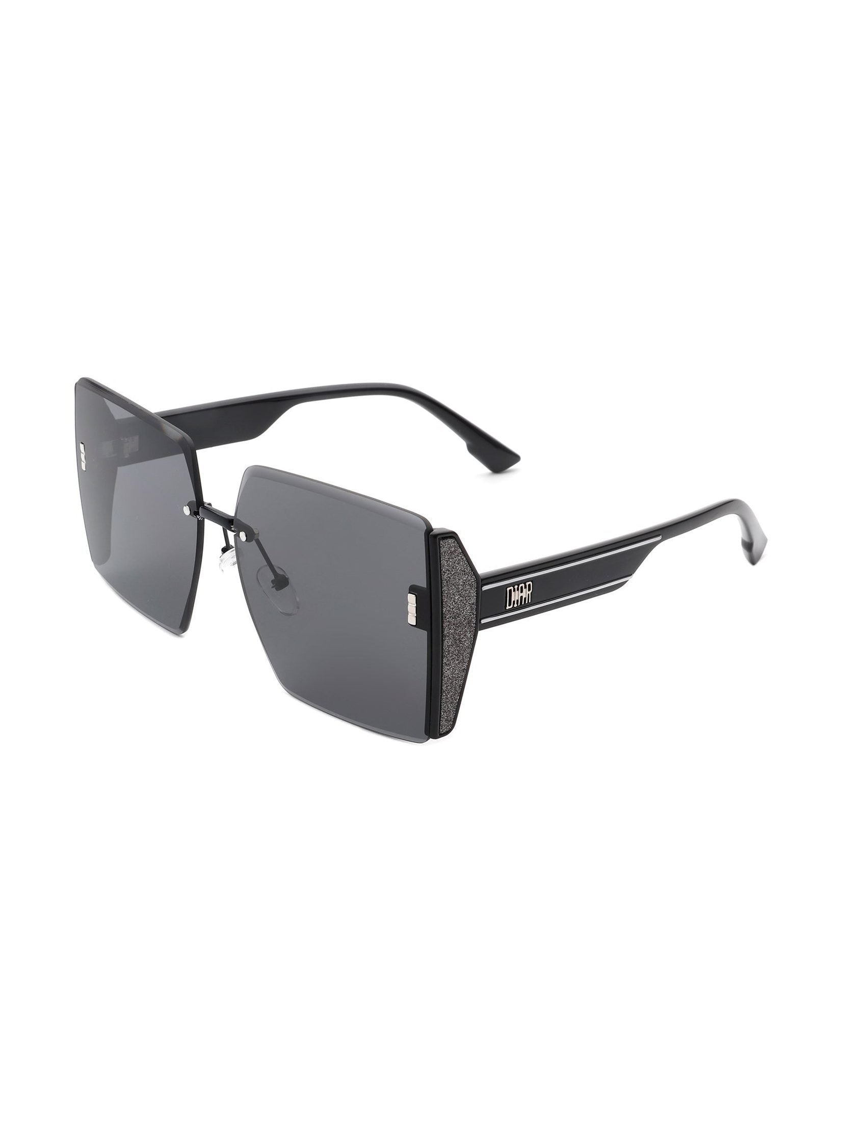 Phoenixy - Square Oversize Half Frame Fashion Women Sunglasses - Courbe et Compagnie