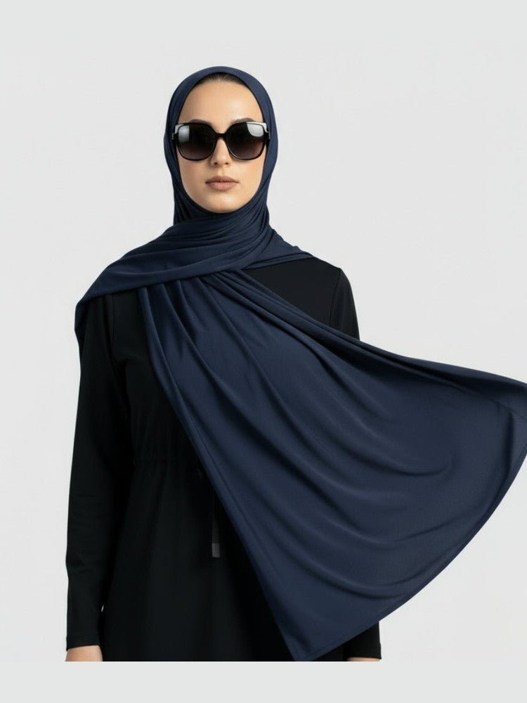 Premium Cooling Non-Slip Hijab | Breathable Sports Hijab (MH196) - Courbe et Compagnie