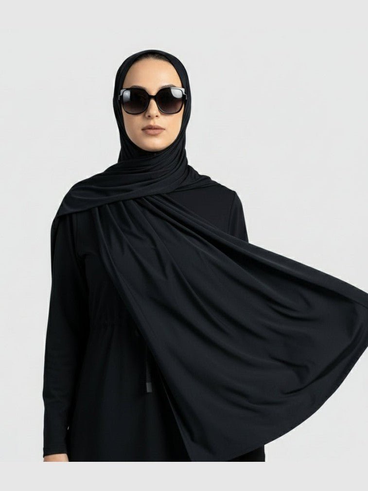 Premium Cooling Non-Slip Hijab | Breathable Sports Hijab (MH196) - Courbe et Compagnie