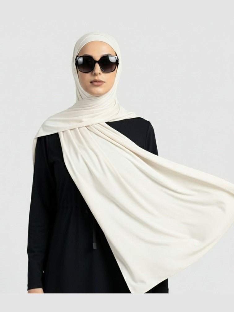 Premium Cooling Non-Slip Hijab | Breathable Sports Hijab (MH196) - Courbe et Compagnie