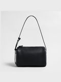 Premium Pebbled Calfskin Cylinder Bag – Trending Barrel Shoulder Crossbody - Courbe et Compagnie