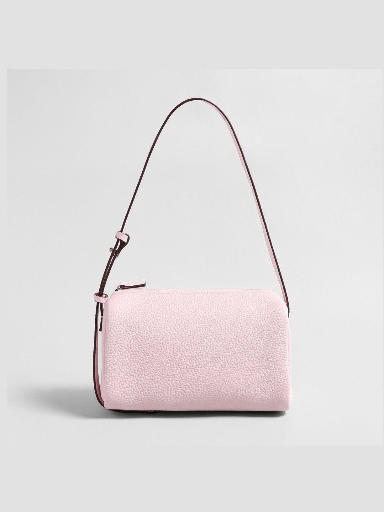 Premium Pebbled Calfskin Cylinder Bag – Trending Barrel Shoulder Crossbody - Courbe et Compagnie