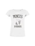 Princess In Sneakers Women's Organic Tee - Courbe et Compagnie