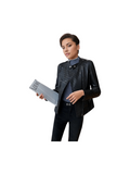 Quaz Womens Streetwear Women's Vintage Sheepskin Leather Coat - Courbe et Compagnie