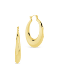 Quinn Tube Hoop Earrings - Courbe et Compagnie