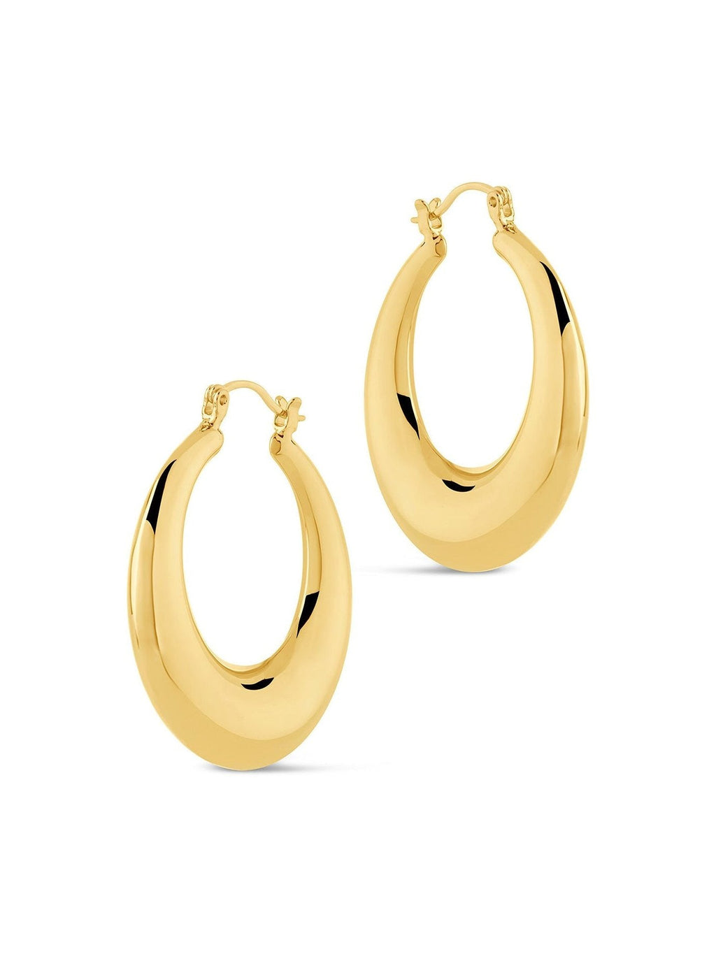 Quinn Tube Hoop Earrings - Courbe et Compagnie