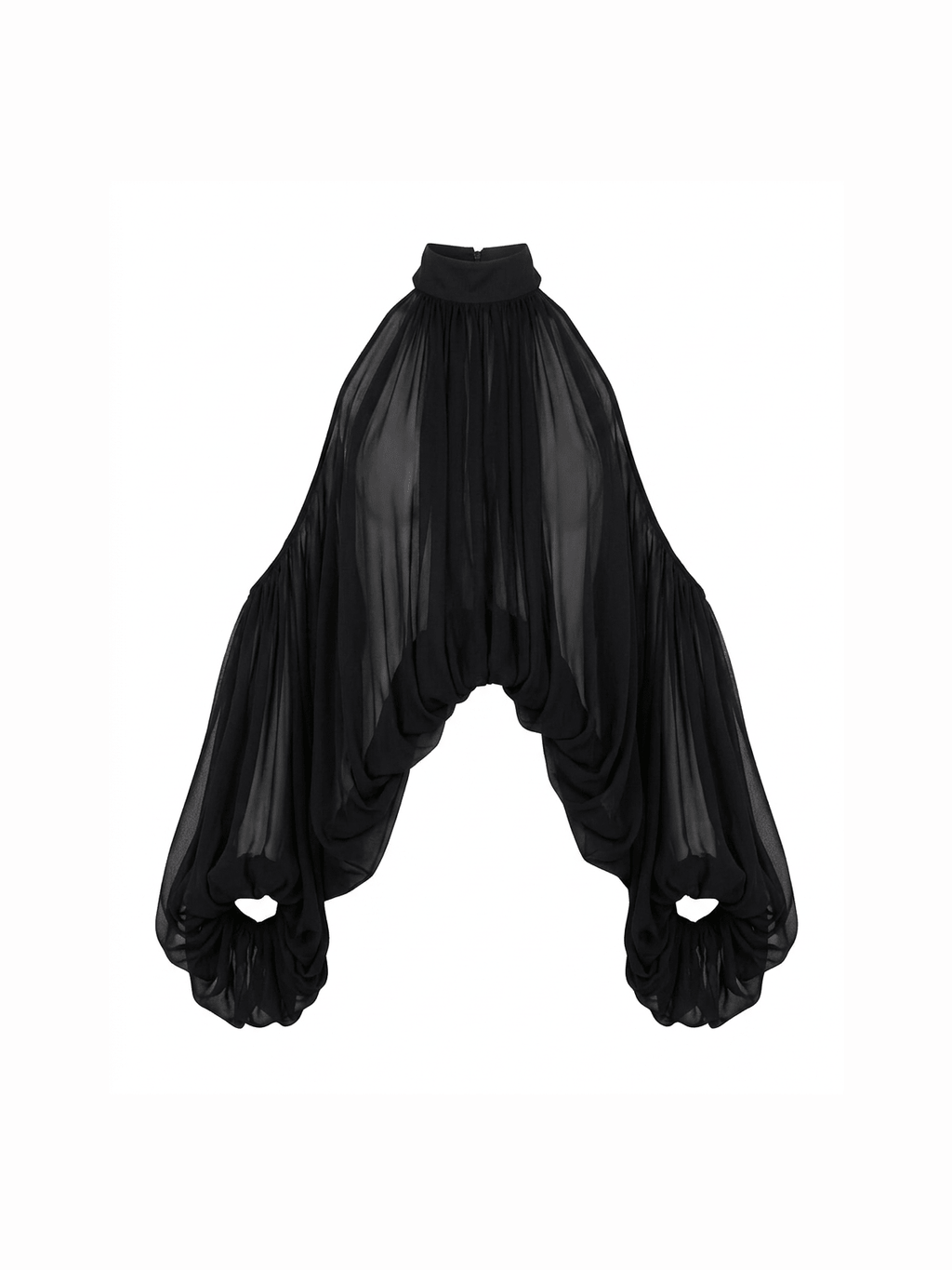 Radiant Loose Halter Blouse - Courbe et Compagnie