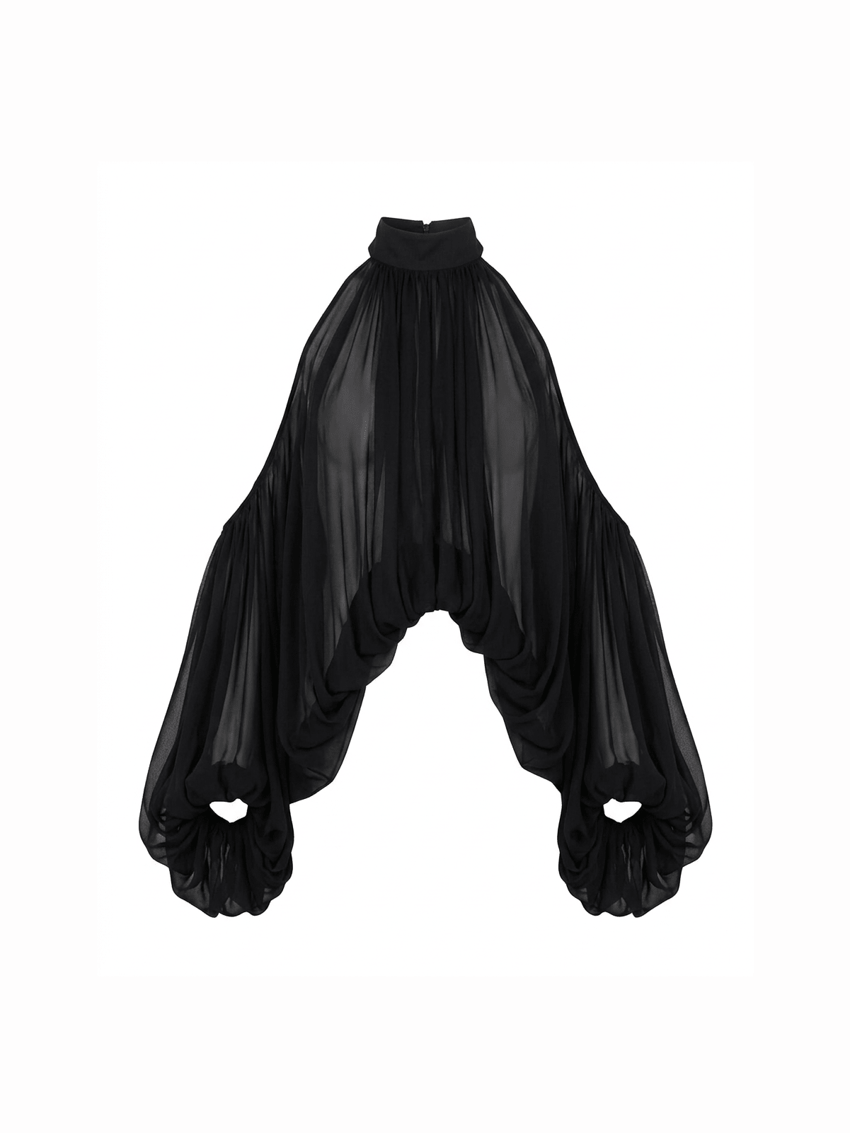 Radiant Loose Halter Blouse - Courbe et Compagnie