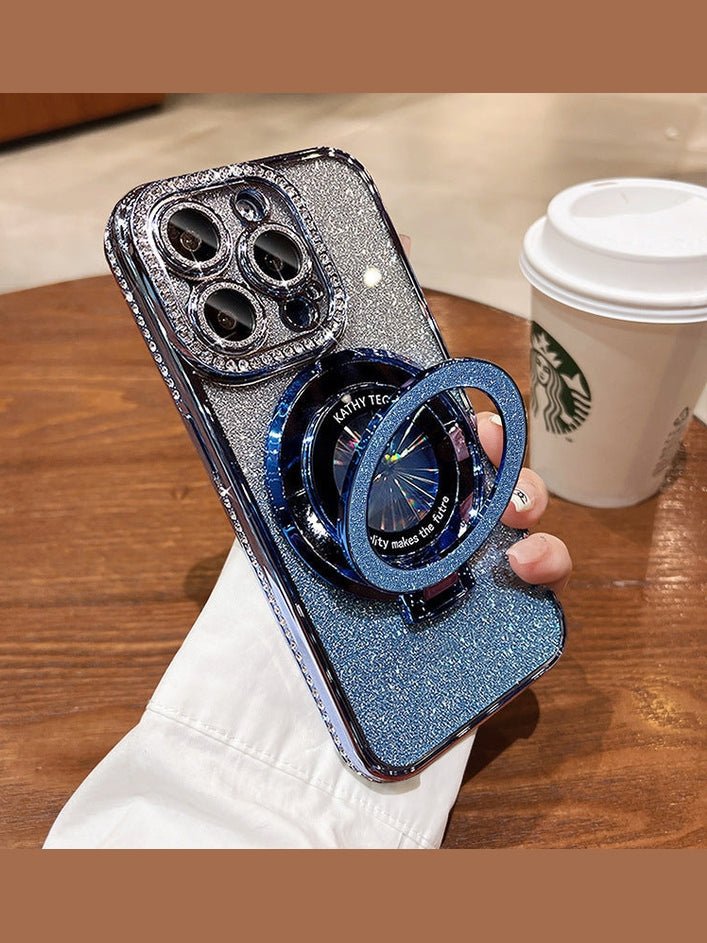 RAMODO Luxury Plating Diamond Gradient Phone Case - Courbe et Compagnie
