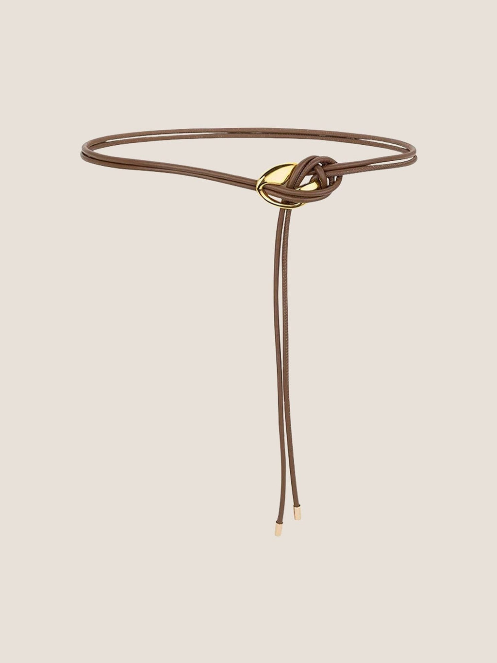 Recycled Leather Belt Versatile Styling Waist Accessory AURELIA - Courbe et Compagnie