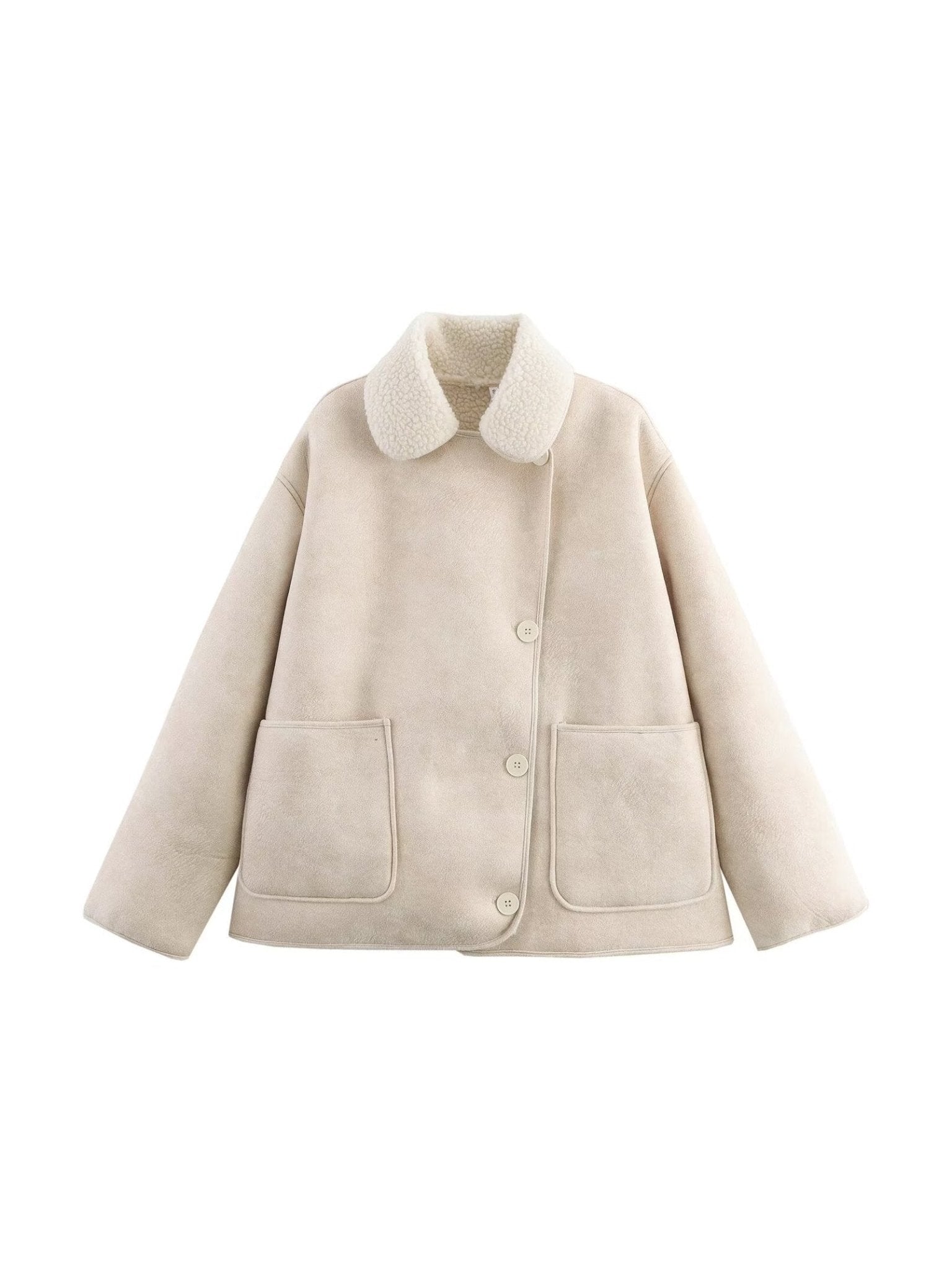 Reversible Fur & Leather Jacket coat - Courbe et Compagnie