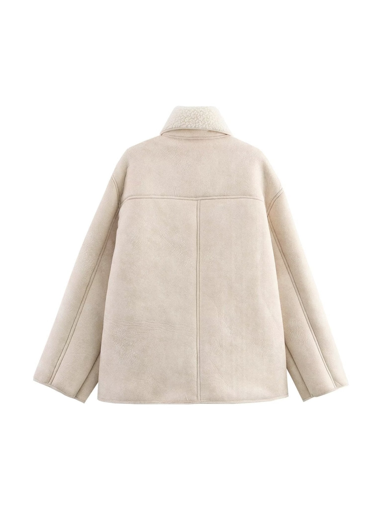 Reversible Fur & Leather Jacket coat - Courbe et Compagnie