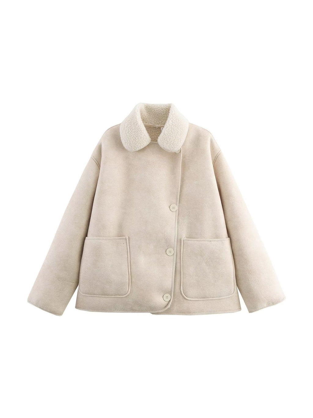 Reversible Fur & Leather Jacket coat - Courbe et Compagnie