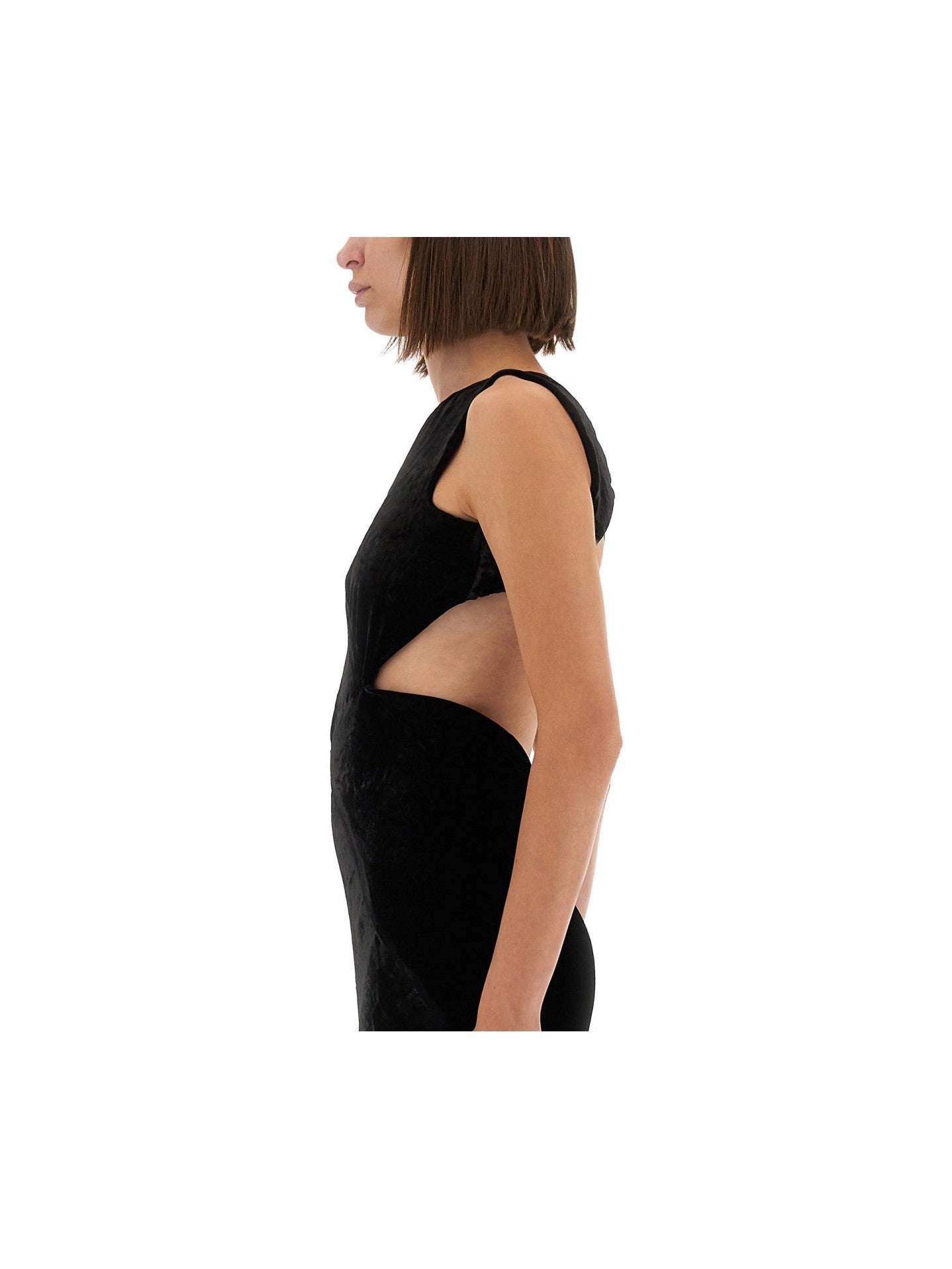 Rick Owens Women Dress With Open Back - Courbe et Compagnie