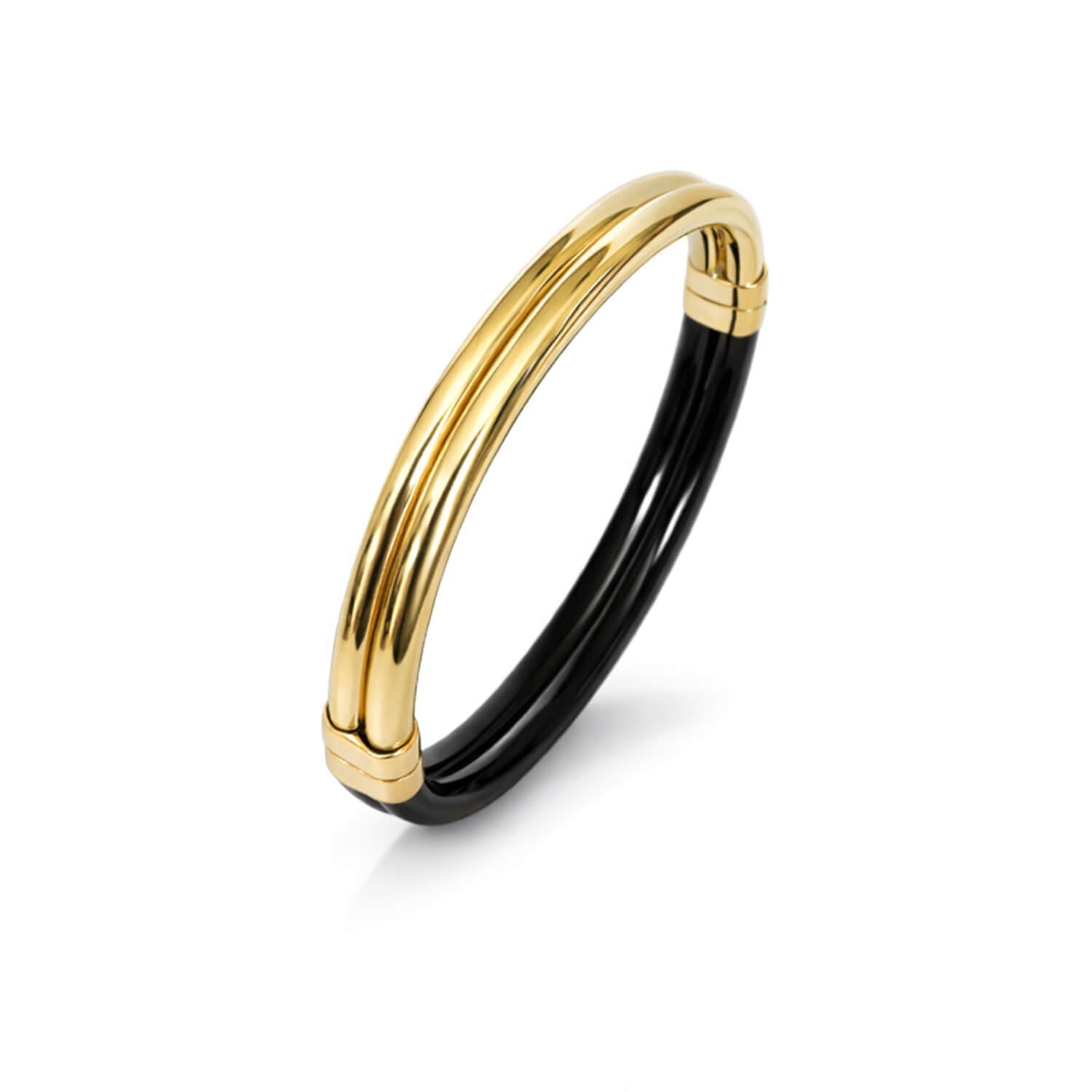 Ridge Lucite Hinge Bangle - Courbe et Compagnie