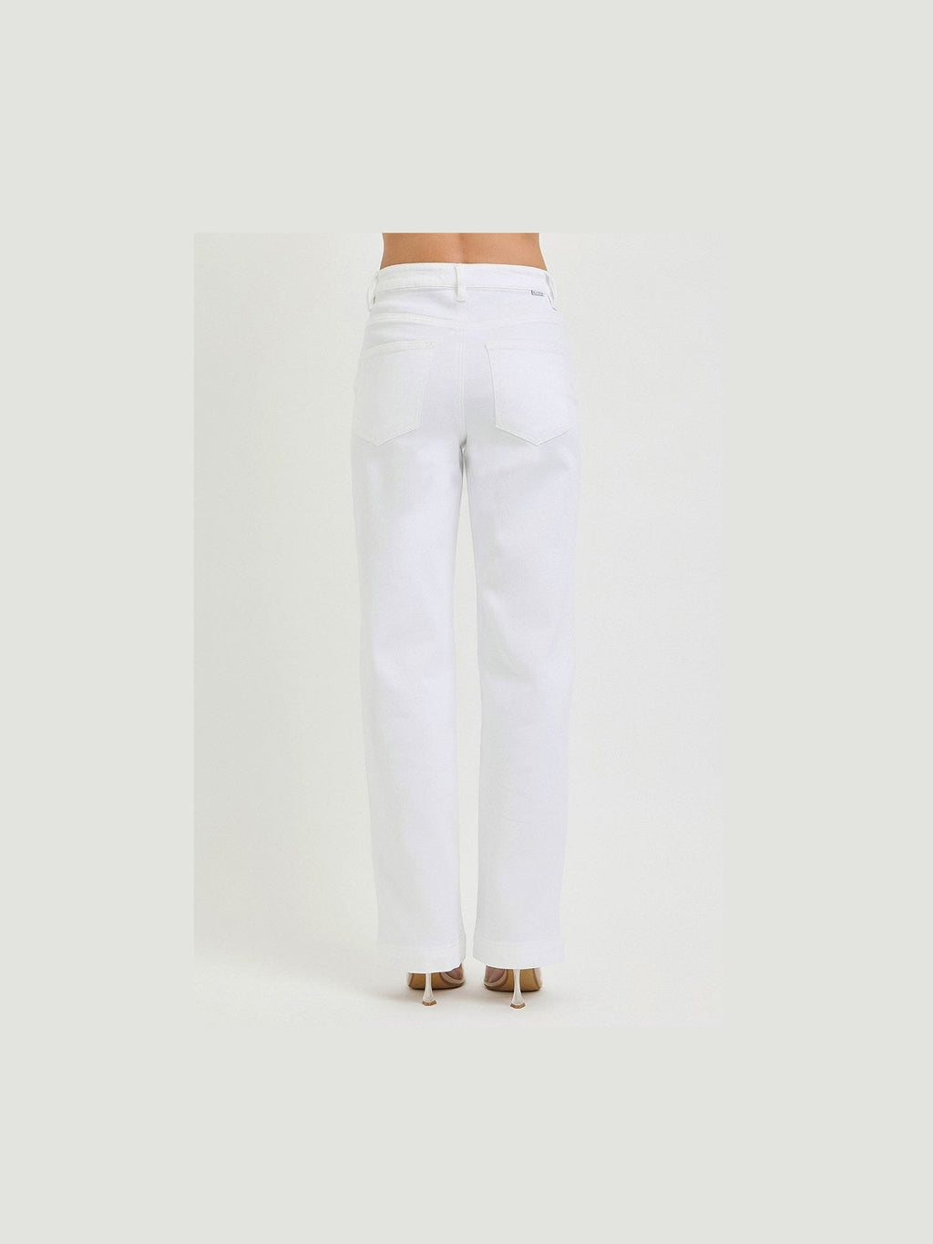 RISEN Full Size High Rise Wide Baggy Pants Plus Size - Courbe et Compagnie
