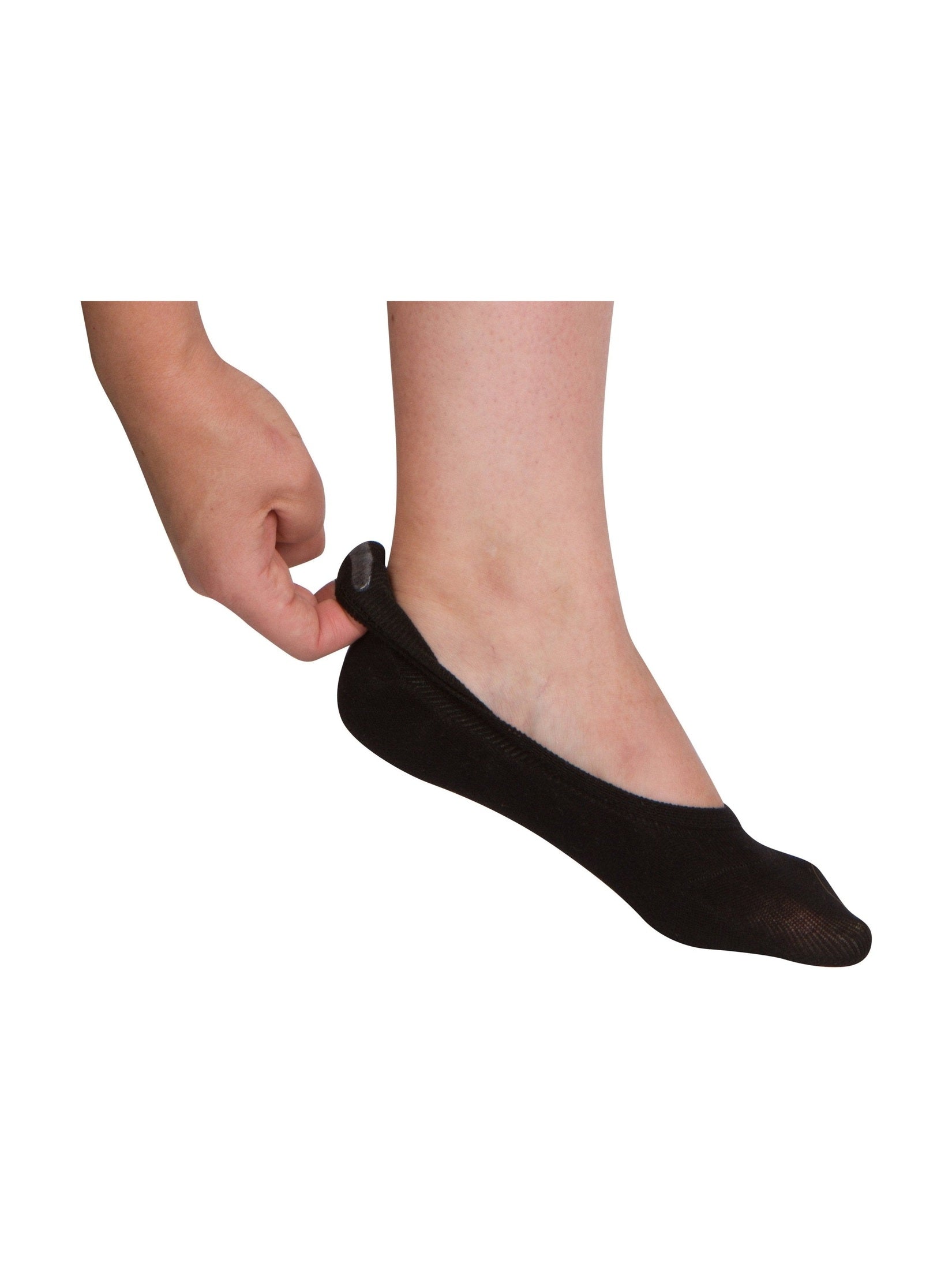 Sakkas Women's Footsies Solid Shoe Foot Invisible Liner No Show Socks - 4 Pack - Courbe et Compagnie
