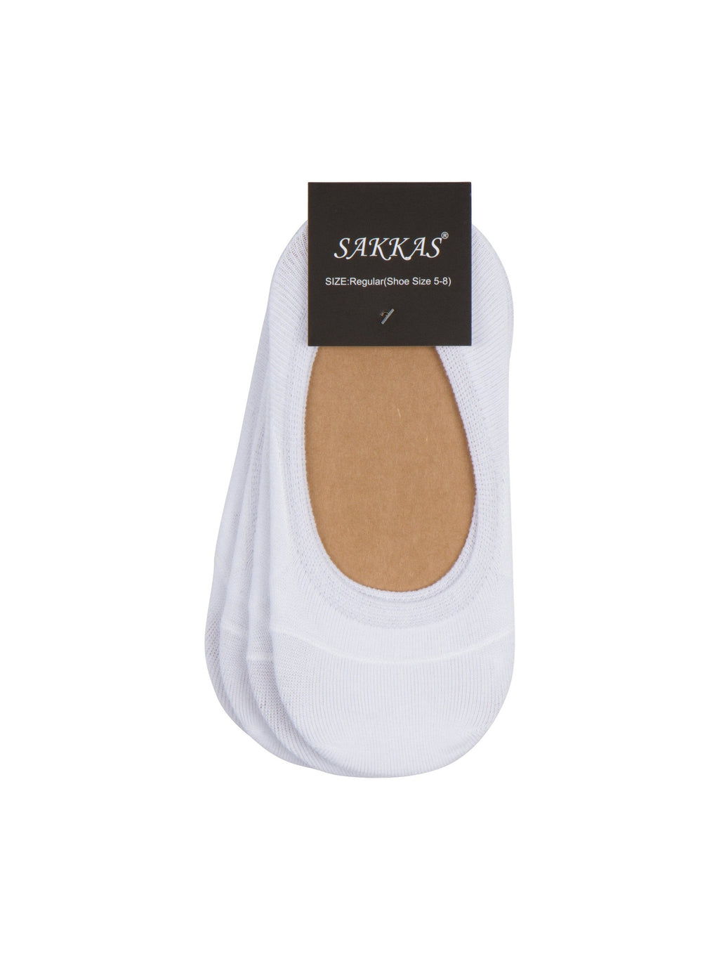 Sakkas Women's Footsies Solid Shoe Foot Invisible Liner No Show Socks - 4 Pack - Courbe et Compagnie