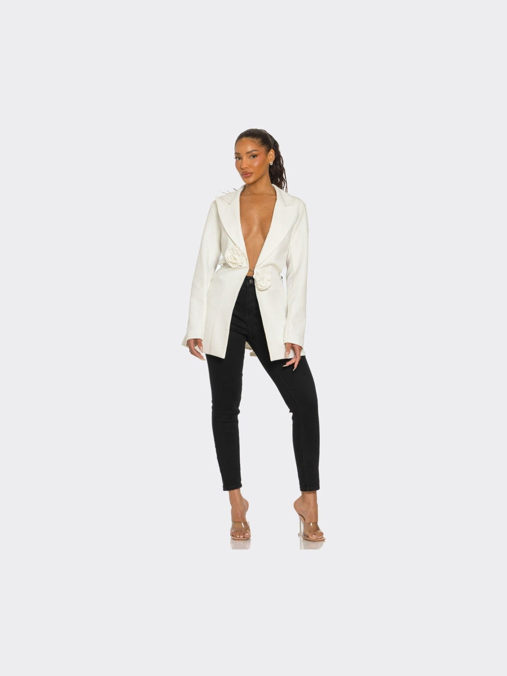 Sculpted Elegance Blazer - Courbe et Compagnie