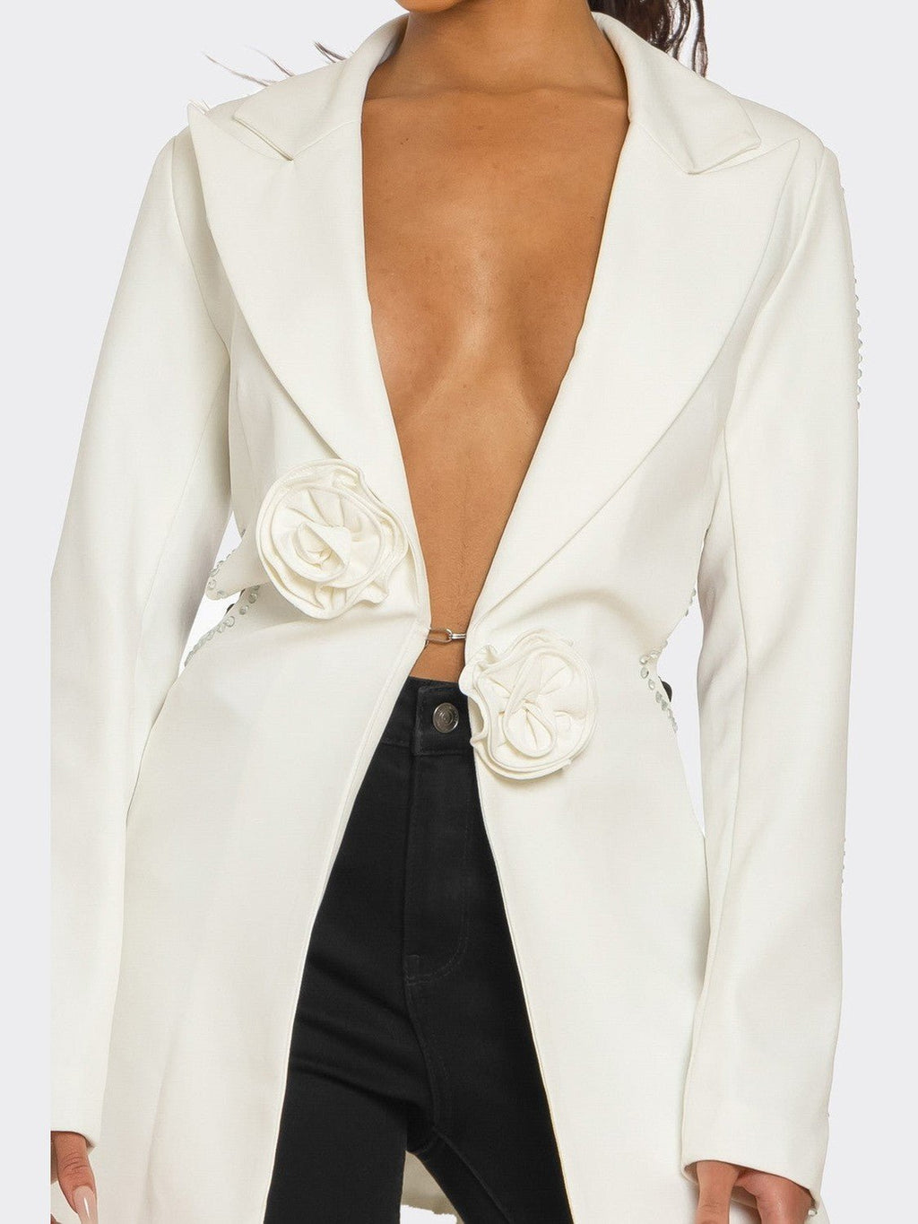 Sculpted Elegance Blazer - Courbe et Compagnie