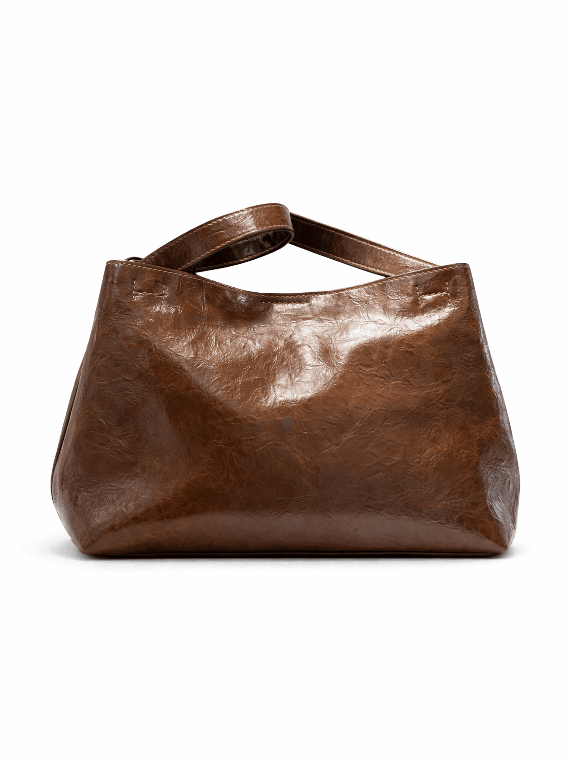 Sienna Mini Carry Bag – Caramel Brown Mini Handbag for Everyday & Going Out Outfits - Courbe et Compagnie