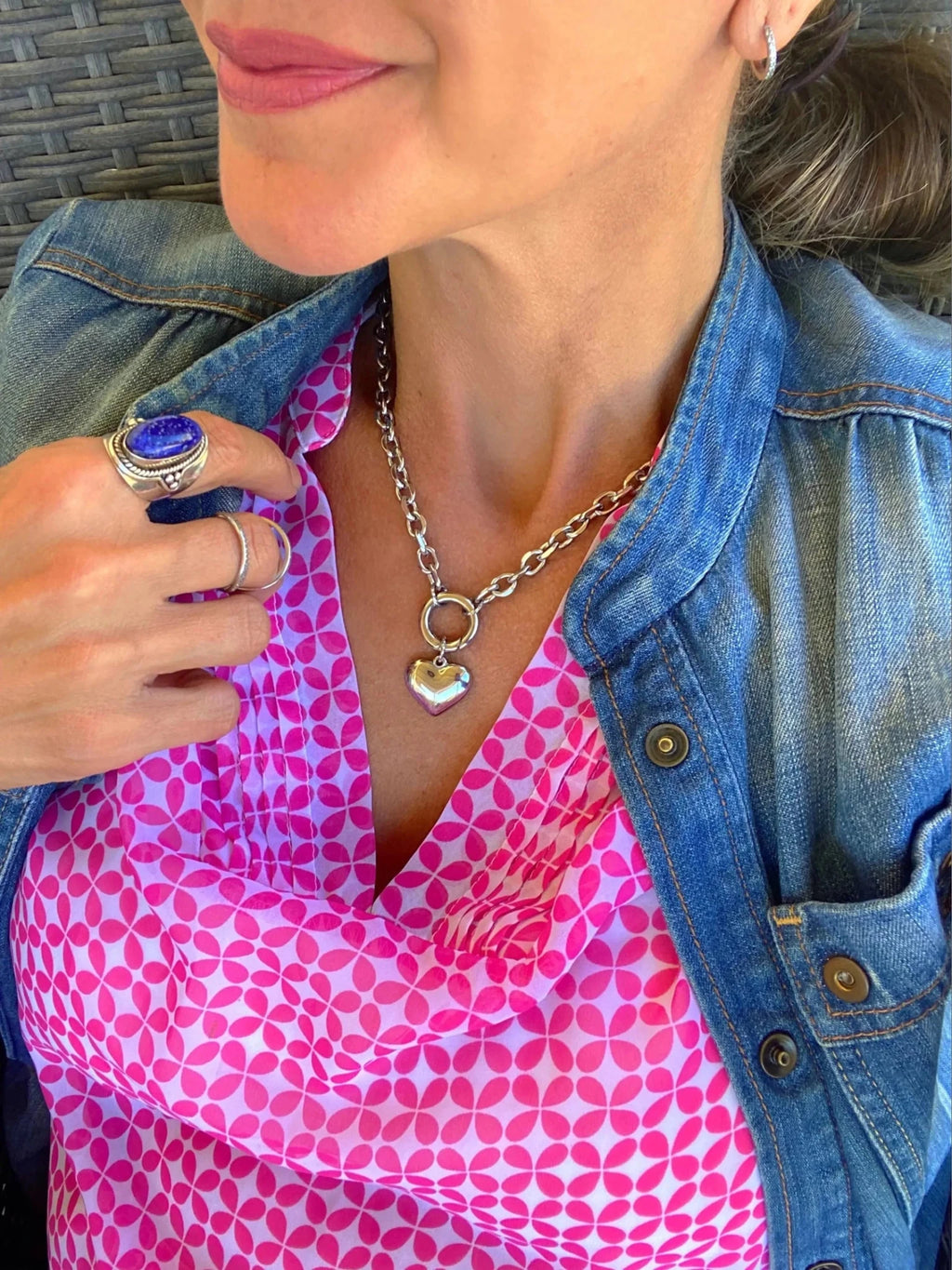 SOFIA HEART NECKLACE - Courbe et Compagnie
