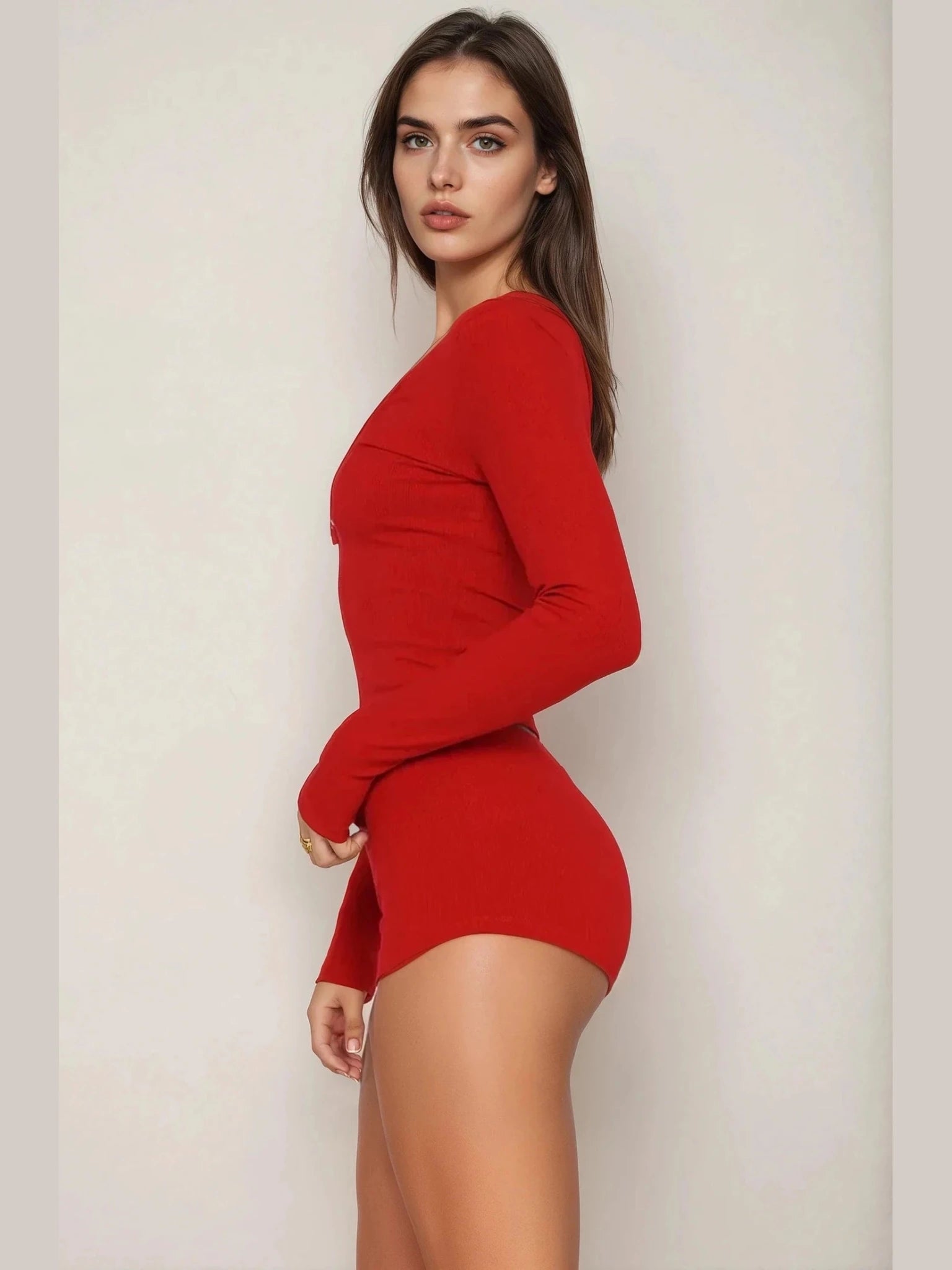 Soft Long Sleeve Loungewear Set - Courbe et Compagnie