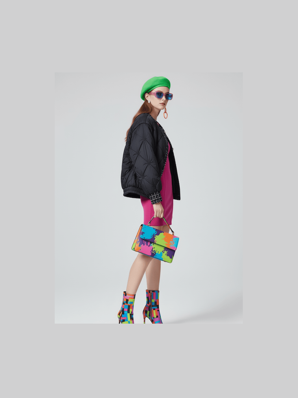 SOHO Hybrid Bomber-Tweed Jacket BYMANYC ® New York - Courbe et Compagnie