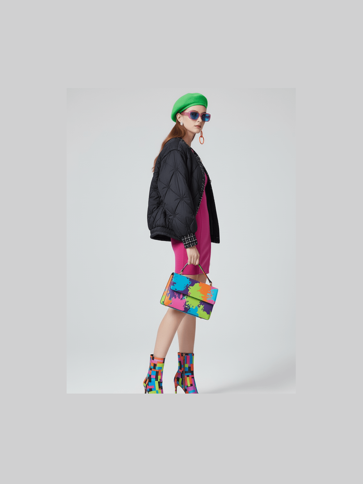SOHO Hybrid Bomber-Tweed Jacket BYMANYC ® New York - Courbe et Compagnie
