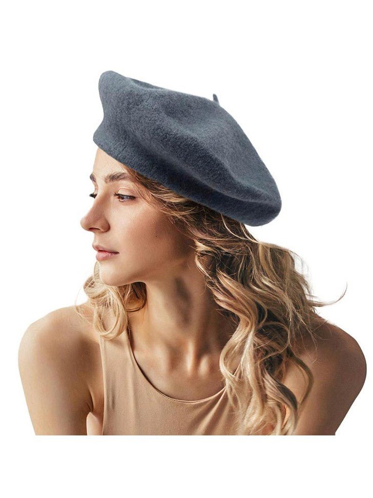 Solid Beret Hat - Courbe et Compagnie