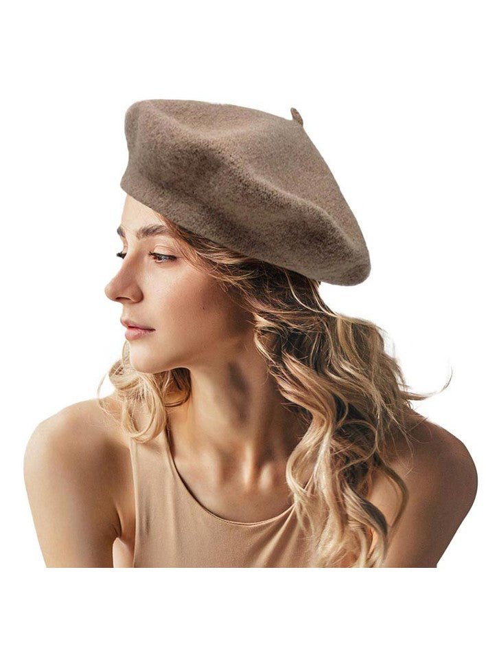 Solid Beret Hat - Courbe et Compagnie