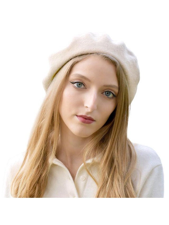 Solid Beret Hat - Courbe et Compagnie
