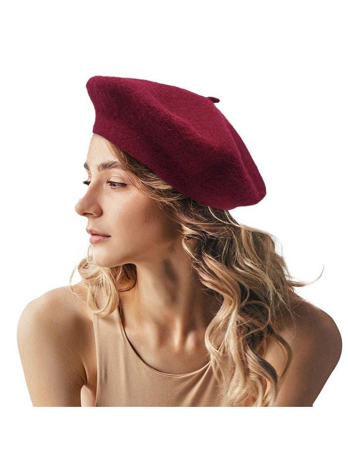 Solid Beret Hat - Courbe et Compagnie