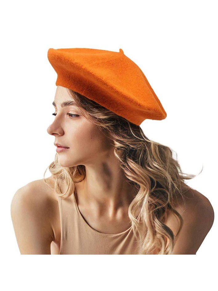 Solid Beret Hat - Courbe et Compagnie