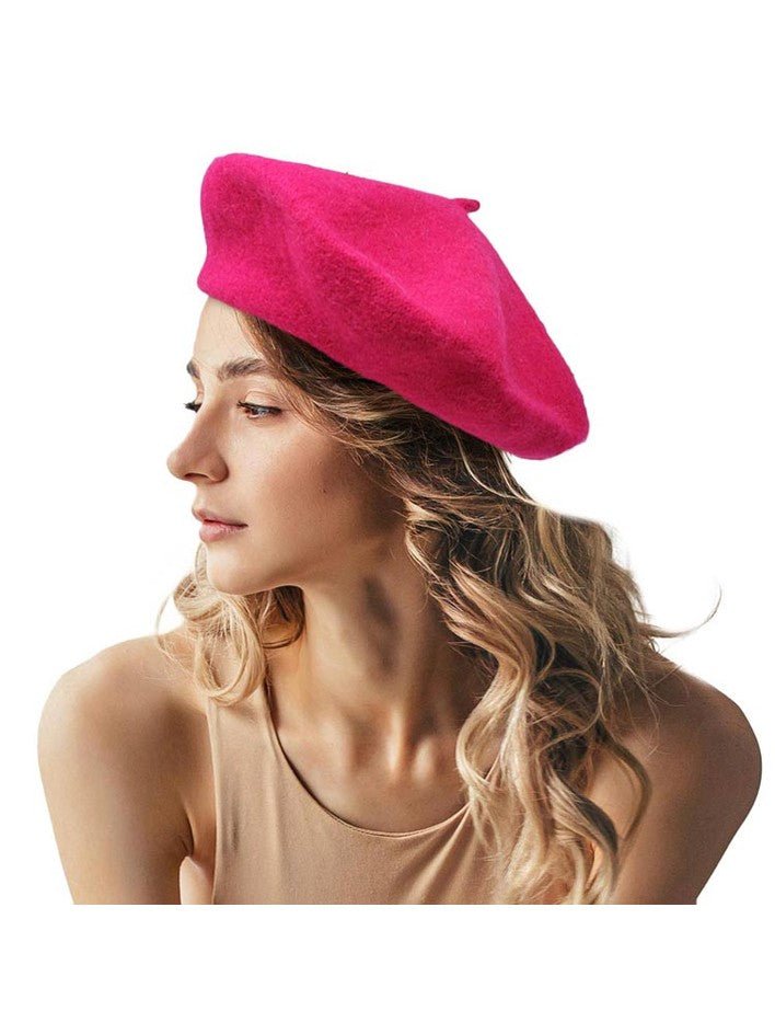 Solid Beret Hat - Courbe et Compagnie