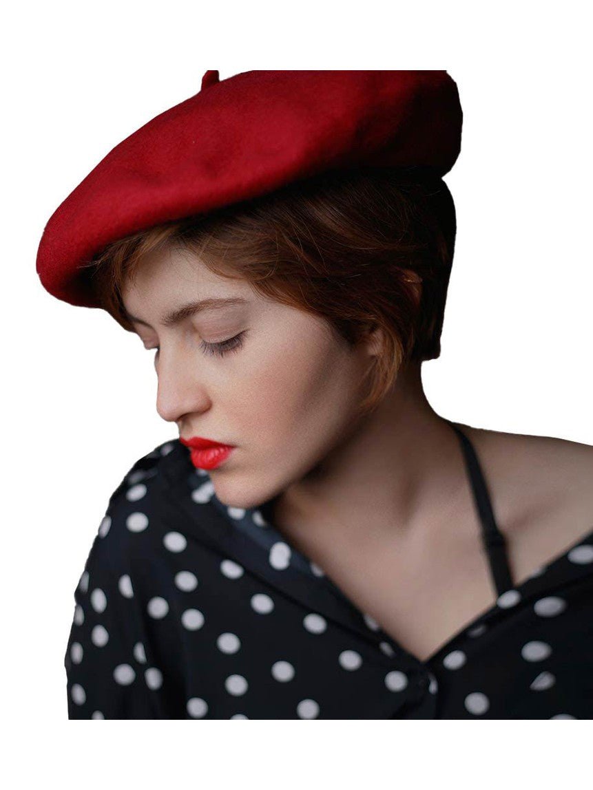 Solid Beret Hat - Courbe et Compagnie