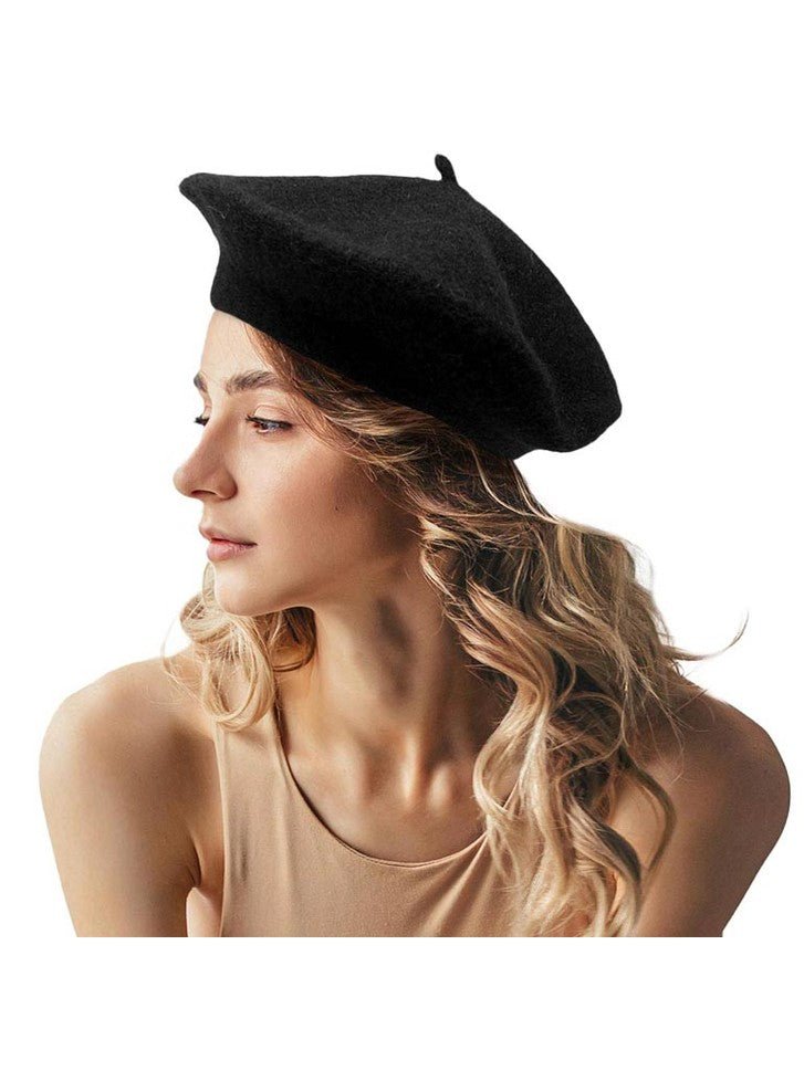 Solid Beret Hat - Courbe et Compagnie