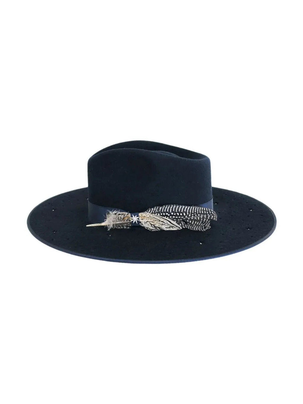 Stetson Night Sky S - Wide Brim Fedora Wool Felt Cowgirl Hat - Courbe et Compagnie
