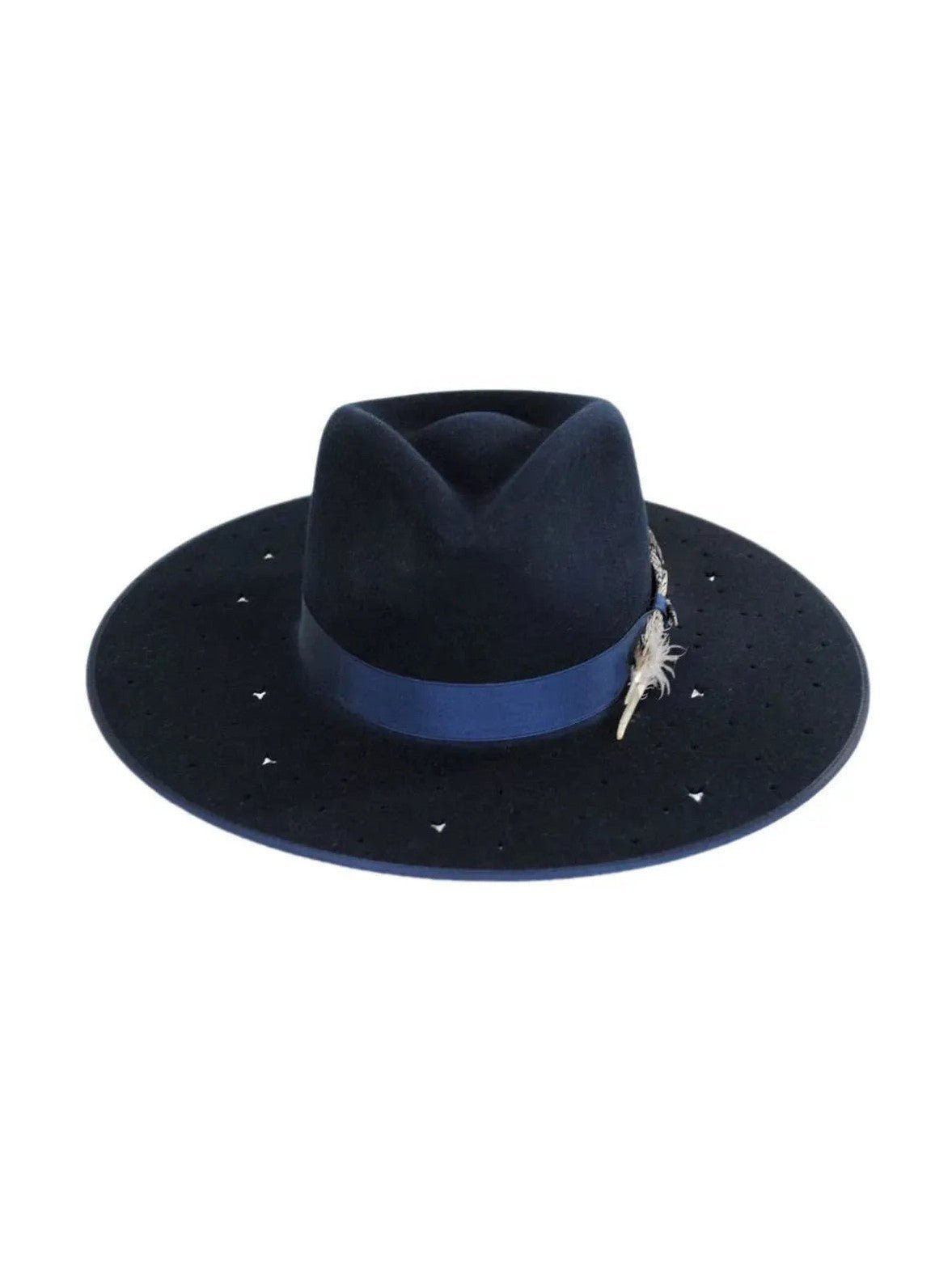 Stetson Night Sky S - Wide Brim Fedora Wool Felt Cowgirl Hat - Courbe et Compagnie