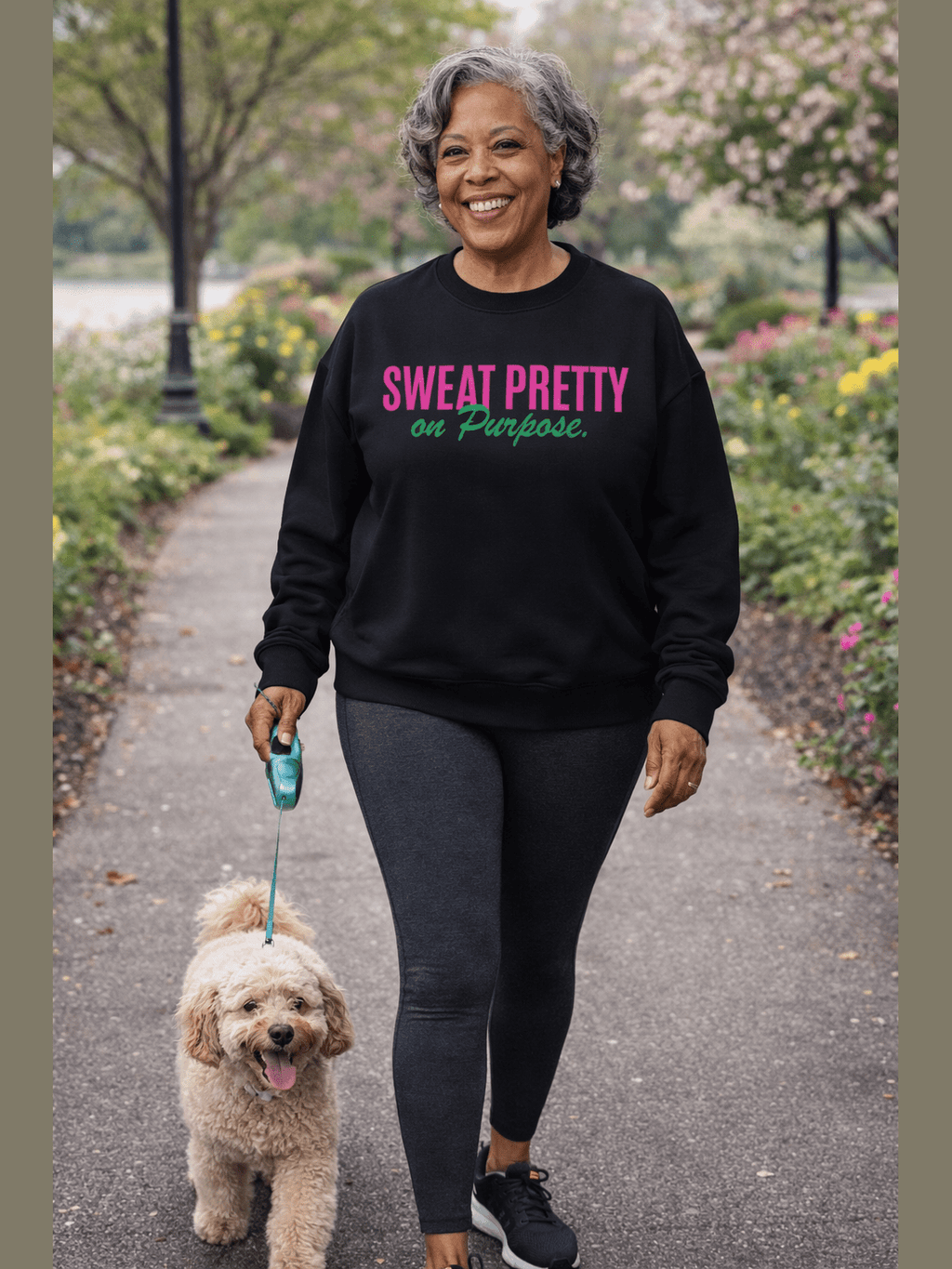 Sweat Pretty on Purpose Sweatshirt - Courbe et Compagnie