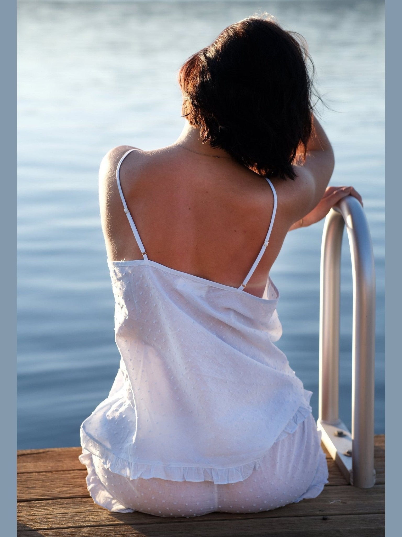 Swiss Dot Camisole and Shorties - Courbe et Compagnie