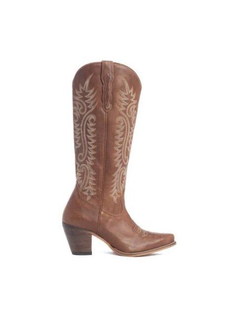 Sylvia Prairie Leather Boots - Courbe et Compagnie