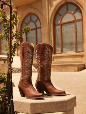 Sylvia Prairie Leather Boots - Courbe et Compagnie