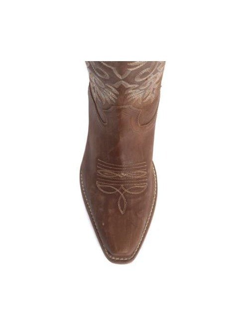 Sylvia Prairie Leather Boots - Courbe et Compagnie