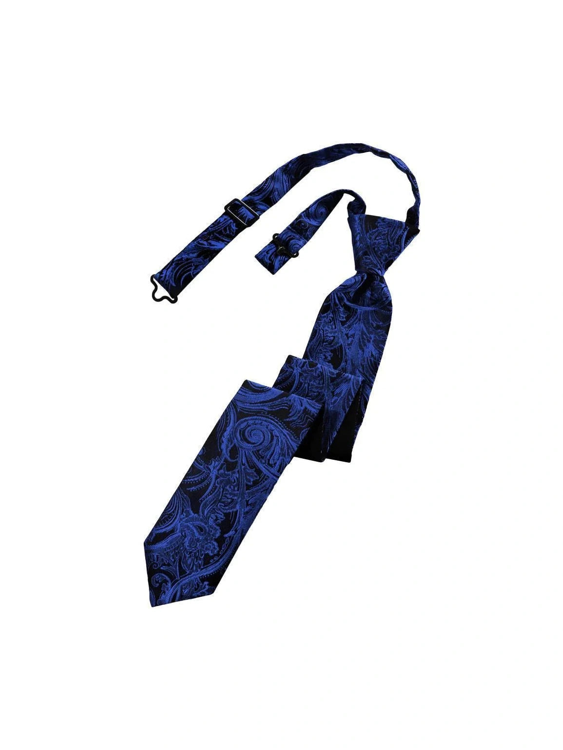 Tapestry Skinny Necktie Pre- Tied - Courbe et Compagnie
