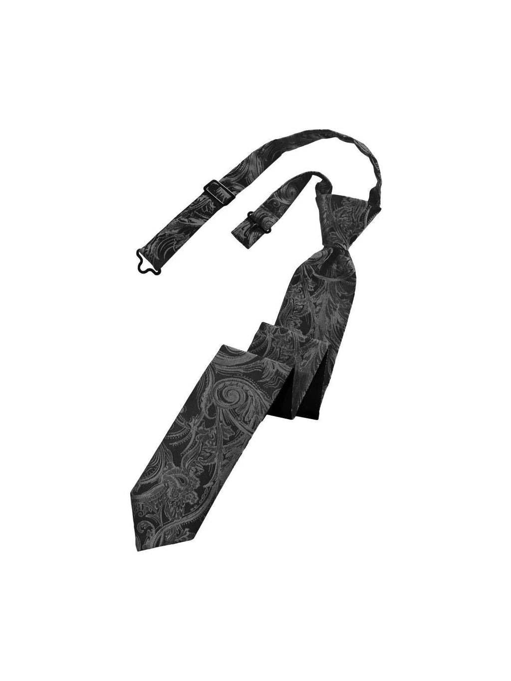 Tapestry Skinny Necktie Pre- Tied - Courbe et Compagnie